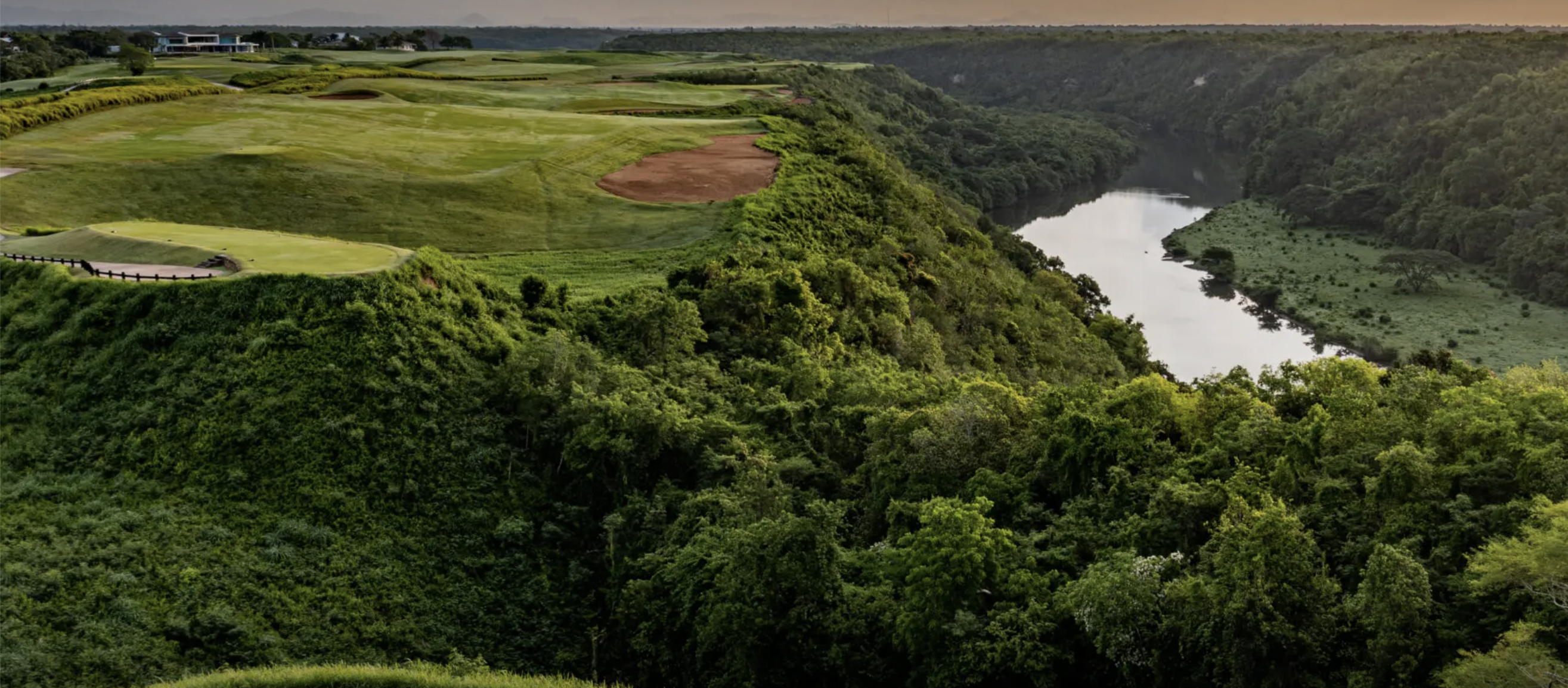 Dye Fore golf course Casa de Campo La Romana Dominican Republic Pete Dye river gorge