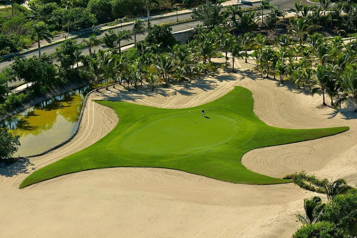 Iberostar Bavaro Golf Club Punta Cana P.B. Dye tropical golf