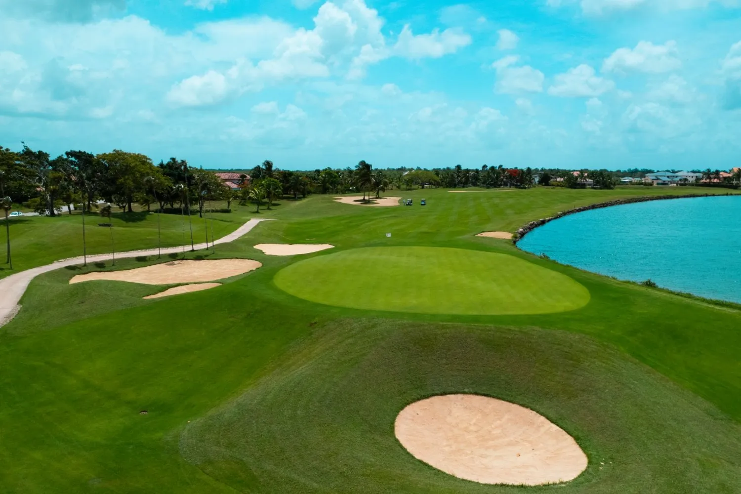 La Estancia Golf Country Club La Romana Dominican Republic PB Dye parkland
